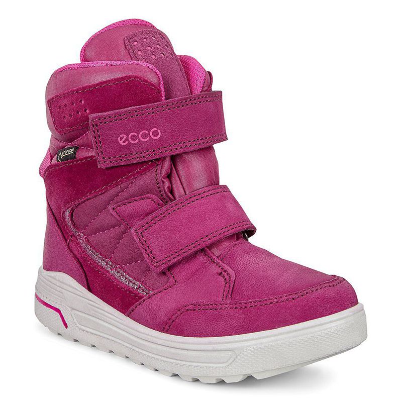 Botas Ecco Urban Snowboarder Para Niños,Rojas,578136-BOT